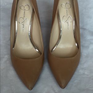 4 Inch Tan Pumps